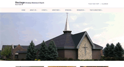 Desktop Screenshot of heritagecrc.net