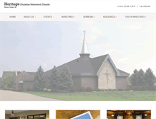 Tablet Screenshot of heritagecrc.net